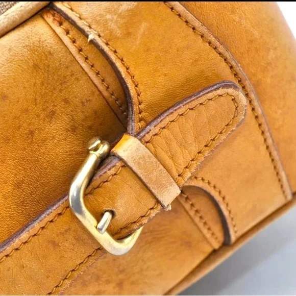 GUCCI Micro GG Vintage PVC Leather Shoulder Hand Tote Bag Brown​​​ - Picture 16 of 16